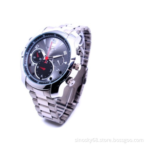 Spy Mini Camera Watch 1080p Waterproof Micro 4LED for Night Hidden Vision Video Surveillance 4GB-16GB (QT-IR008)